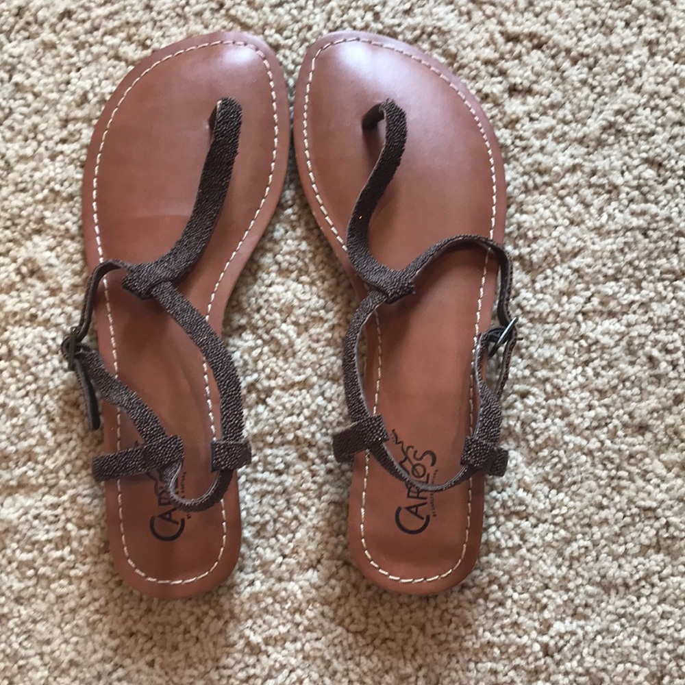Brown sandals